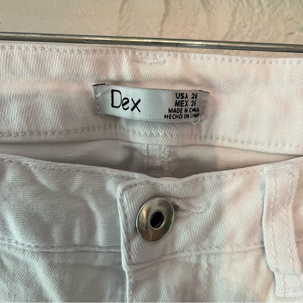 White Dex Pants Size 26 - Picture 4 of 5
